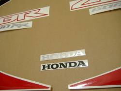 Honda 600RR 2009 black complete sticker kit