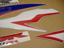 Honda CBR 600RR 2010 white logo graphics