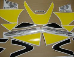 Honda CBR 929RR 2001 Fireblade yellow stickers set