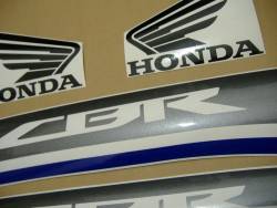 Honda 600F 2013 white labels graphics