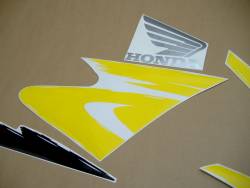 Honda 600 F3 1997 yellow complete sticker kit