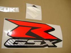 Suzuki GSXR 1000 K9 white stickers