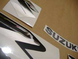 Suzuki GSXR 1000 K9 white stickers