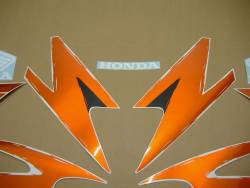 Honda 600 F3 1998 orange logo graphics