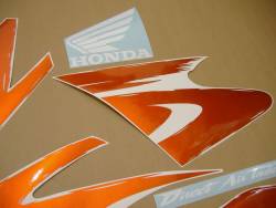 Honda 600 F3 1998 orange complete sticker kit