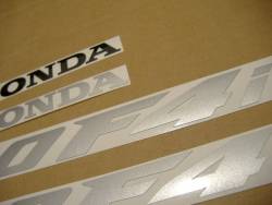 Honda CBR 600 F4i 2005 burgundy labels graphics