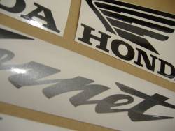 Honda 600 F4i 2005 Hornet silver stickers set