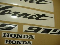 Honda 919F 2003 Hornet red stickers set