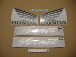 Honda CB600F 2005 Hornet black adhesives set