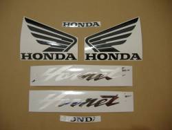 Honda CB 600F 2006 grey labels graphics