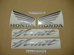 Honda CB600F 2002 yellow stickers kit