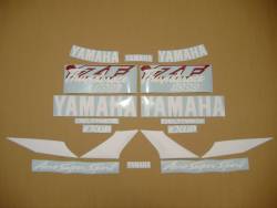 Yamaha 1000R 1997 red full decals kit