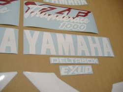Yamaha 1000R 1997 red adhesives set