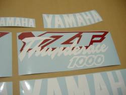 Yamaha 1000R 1997 Thunderace red decals