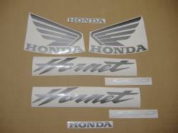 Honda 2004 Hornet black reproduction decal set