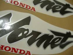 Honda CB 600F 2000 black labels graphics