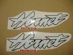 Honda 600F 1998 Hornet silver stickers set