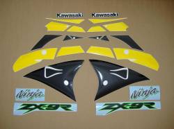 Kawasaki ZX 9R 2002 Ninja silver logo graphics