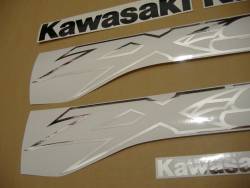 Kawasaki ZX9R 2003 grey labels graphics