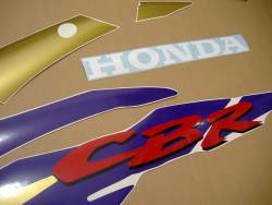 Honda CBR 600 F3 1996 red labels graphics