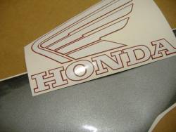 Honda CBR 600 F3 1995 red stickers kit