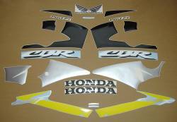 Honda 600F F4 2001 yellow logo graphics