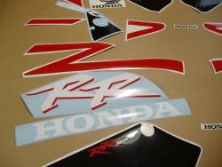 Honda 954RR 2002 SC50 red adhesives set
