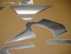 Honda 600 f4 2005 titanium silver decals set