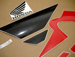 Honda 600 F4 2006 red complete sticker kit
