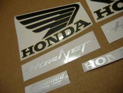Honda 600F 2013 blue full decals kit 