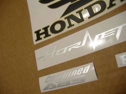 Honda CB 600F 2013 Hornet blue decals kit