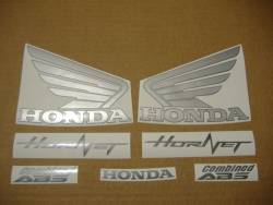 Honda CB 600F 2011 Hornet black decals kit