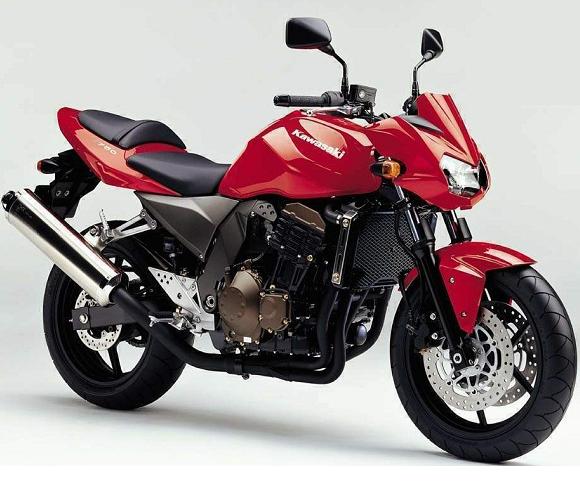 Kawasaki Z750 2004 red decals kit