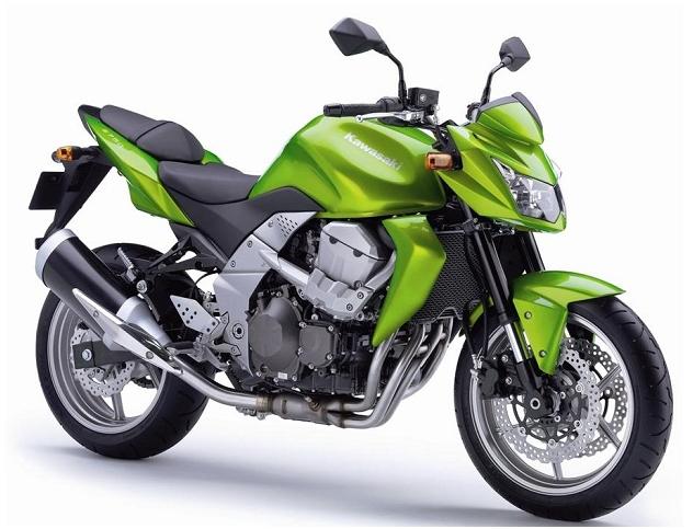 Kawasaki Z750 2007 green decals kit