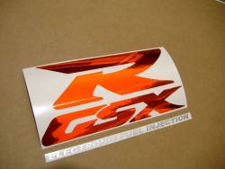 Suzuki GSX-R 750 SRAD grey logo graphics