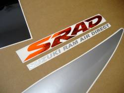 Suzuki GSXR 750 SRAD grey decals