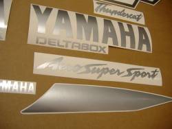 Yamaha 600R 2000 red adhesives set