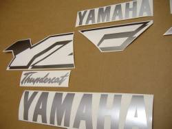 Yamaha 600R 2000 red full decals kit