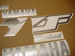 Yamaha YZF-600R 2000 red stickers set