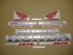 Honda 1000RR 2005 SC57 black adhesives set