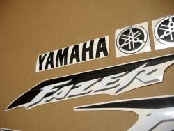 Yamaha FZS 600 2002 silver adhesives set