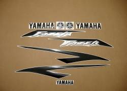 Yamaha FZS 600 2002 Fazer silver decals