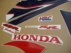 Honda 1000RR 2007 Fireblade HRC labels graphics