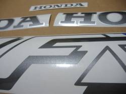 Honda 750F 1990 Interceptor white logo graphics
