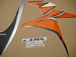 Honda CBR 1000RR 2010 Fireblade stickers kit