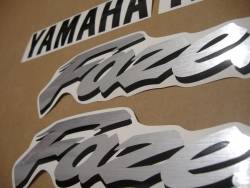 Yamaha FZS 1999 Fazer silver decals kit 