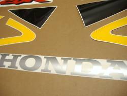 Honda CBR 929RR 2000 yellow stickers kit