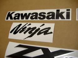 Kawasaki ZX-6R 2004 complete sticker kit