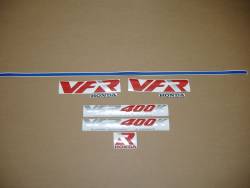 Honda VFR 400K 1991 NC21 blue stickers