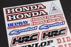 Graphics set Honda Dunlop renthal belray hrc